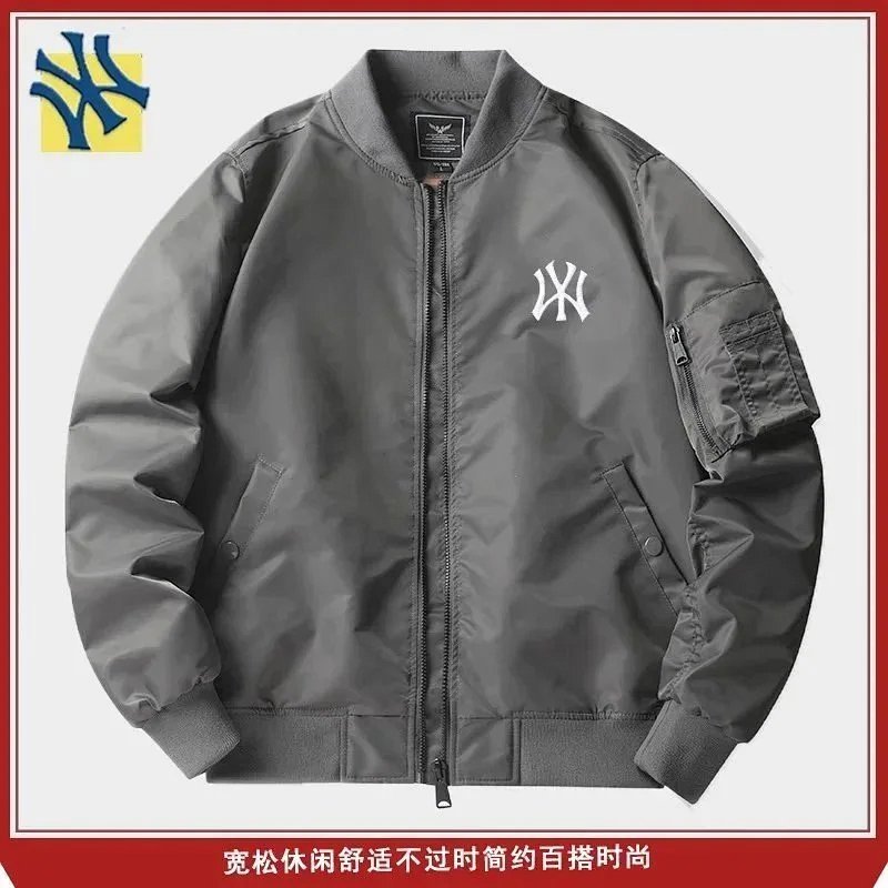 Kakobuy spreadsheet jackets - Embroidered Monogram Zip-Up Bomber Jacket product image