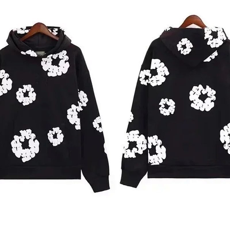 Kakobuy spreadsheet hoodies - Floral Wreath Print Hooded Sweatshirt product image