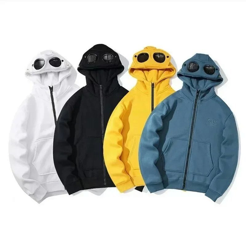 Kakobuy spreadsheet hoodies - Goggle Detail Full-Zip Hooded Sweatshirt product image