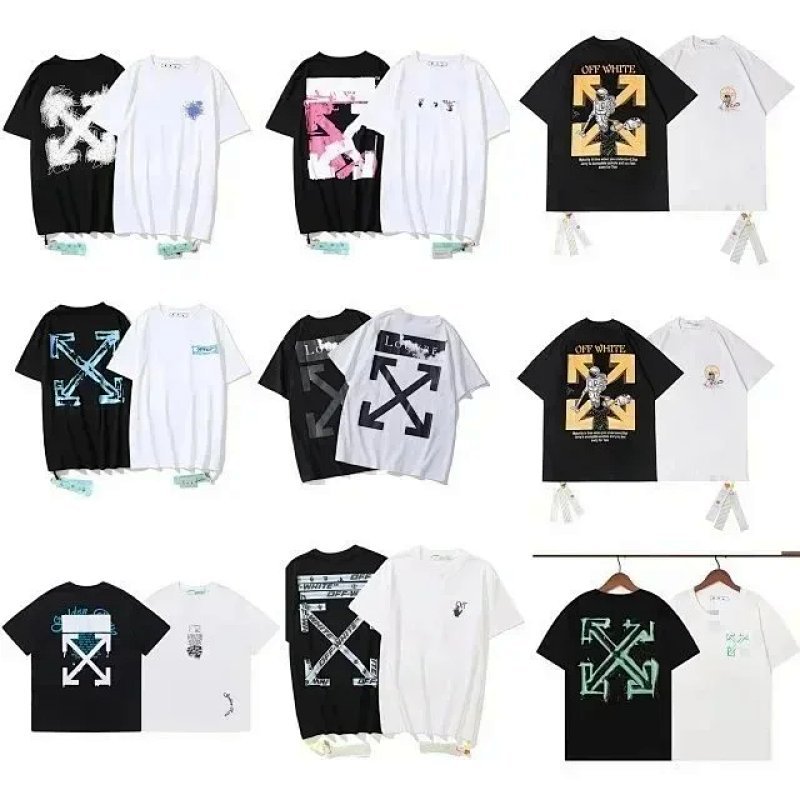 Kakobuy spreadsheet t-shirts - Graphic Arrow Print Crewneck T-Shirt product image