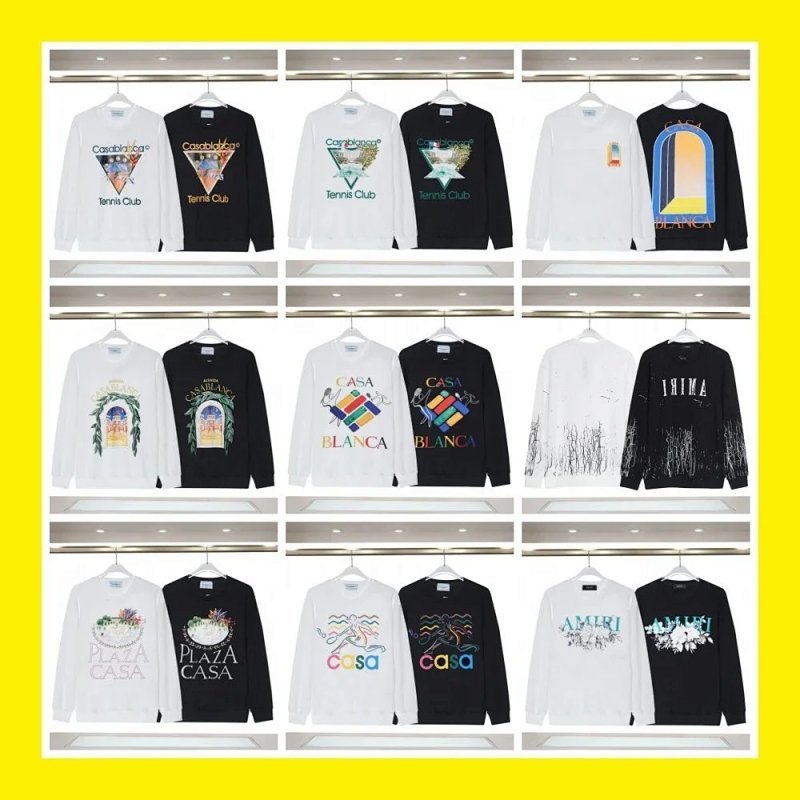 Kakobuy spreadsheet hoodies - Graphic Print Long-Sleeve Crewneck Sweatshirt product image