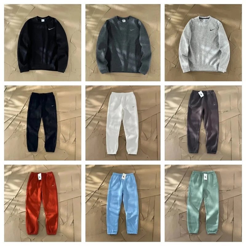 Kakobuy spreadsheet hoodies - Solid Color Crewneck Sweatshirts and Sweatpants product image