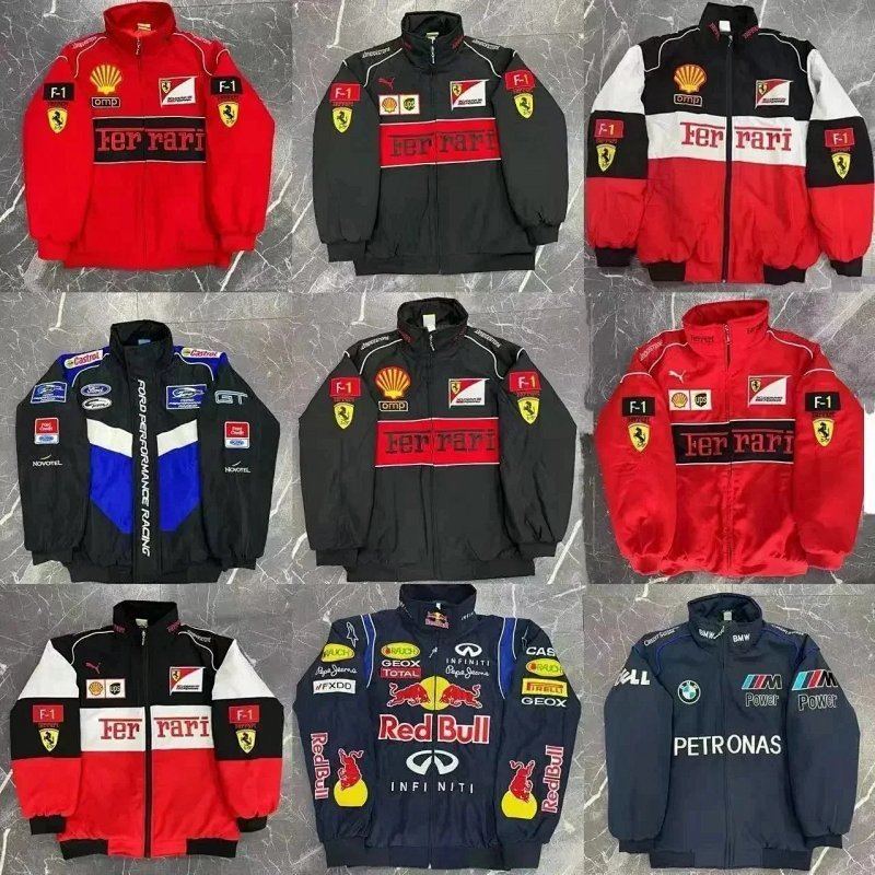 Kakobuy spreadsheet jackets - F1 Racing Graphic Padded Jacket product image