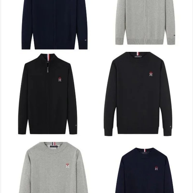 Kakobuy spreadsheet accessories - Solid Color Embroidered Monogram Knit Sweater product image