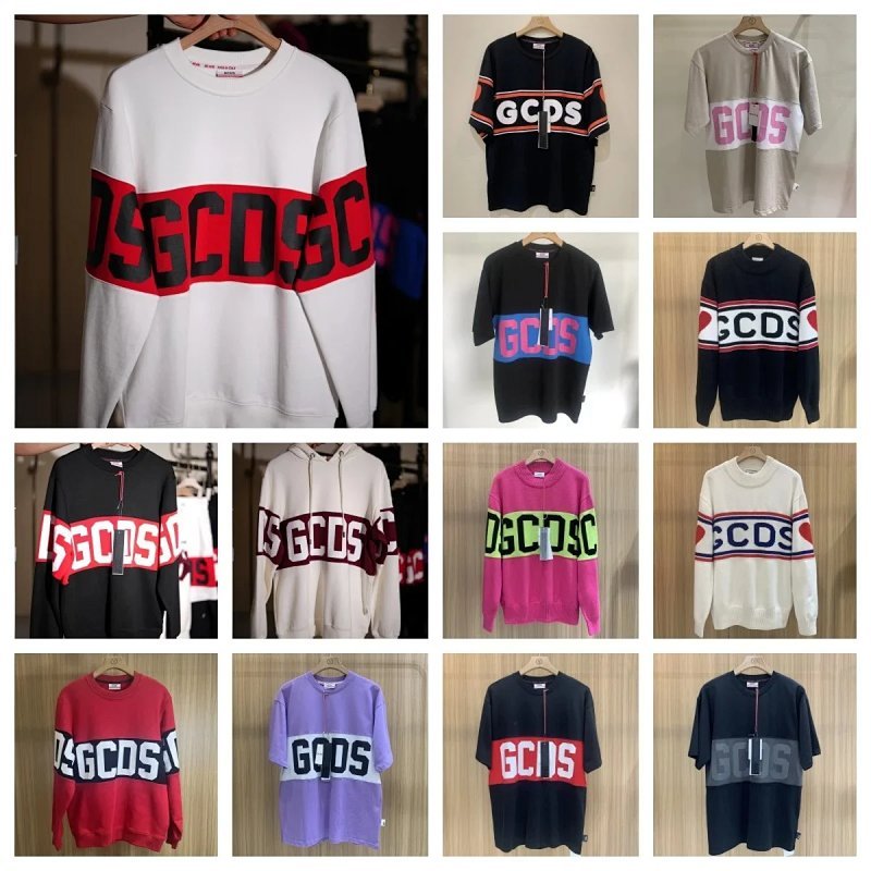 Kakobuy spreadsheet hoodies - UF-1高品质男女同款经典白红拼接圆领T恤卫衣针织衣（TOP品质） product image