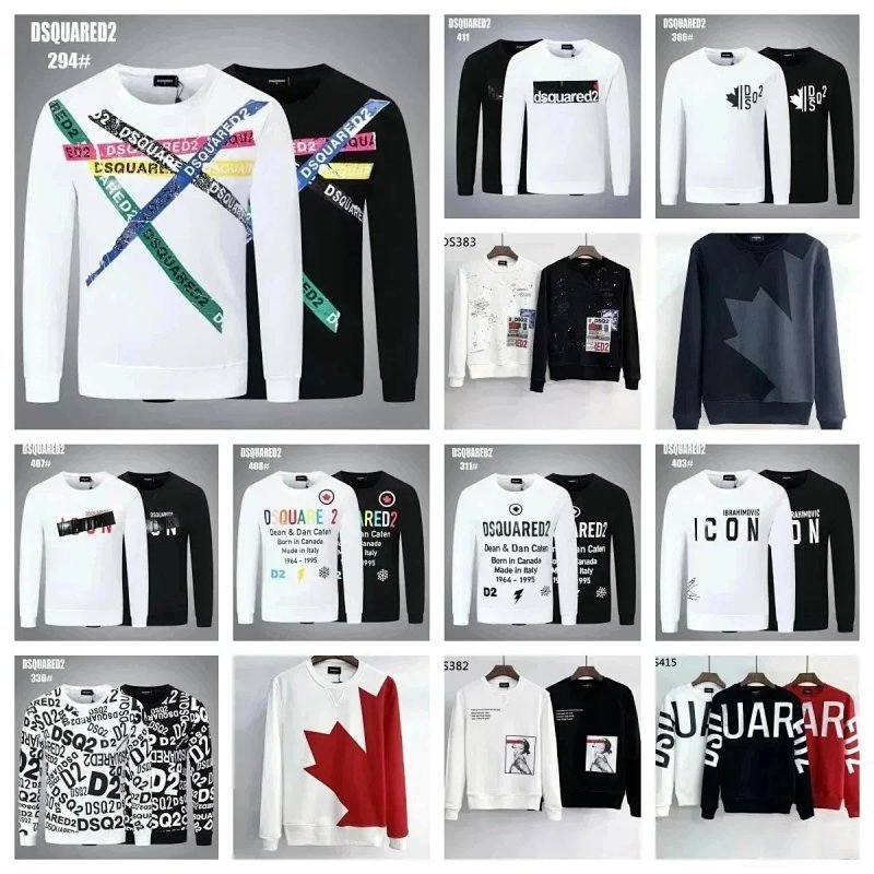 Kakobuy spreadsheet hoodies - 二次方经典时尚卫衣长袖T恤 product image