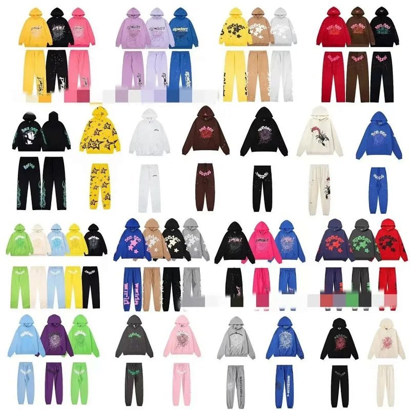 Kakobuy spreadsheet hoodies - 潮流嘻哈印花连帽卫衣套装 product image
