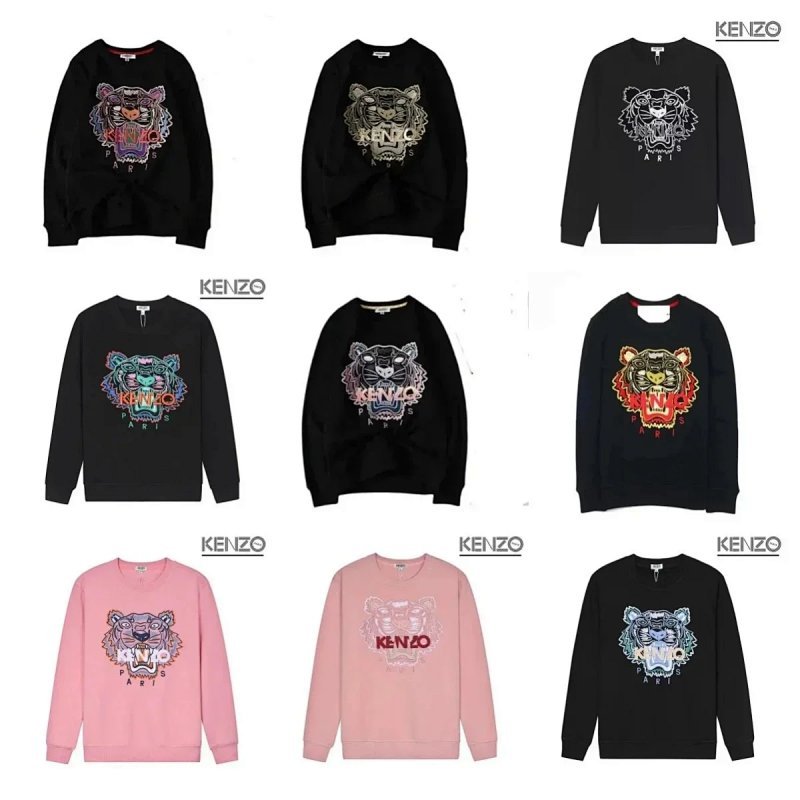 Kakobuy spreadsheet Kenzo hoodies - Kenzo Tiger Embroidered Tiger Head Sweatshirt product image