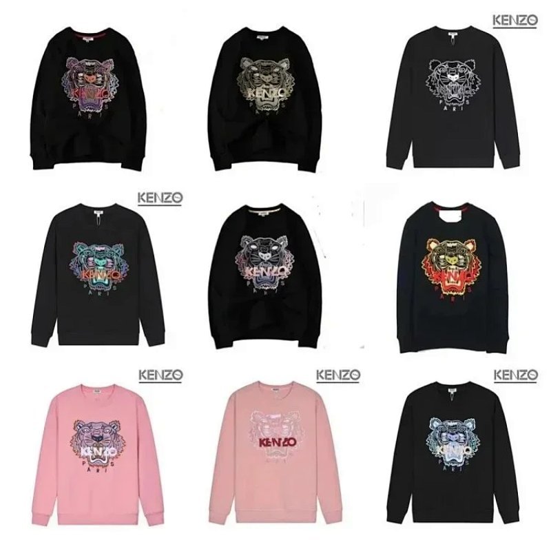 Kakobuy spreadsheet Kenzo hoodies - Kenzo Tiger Embroidery Crewneck Sweatshirt product image