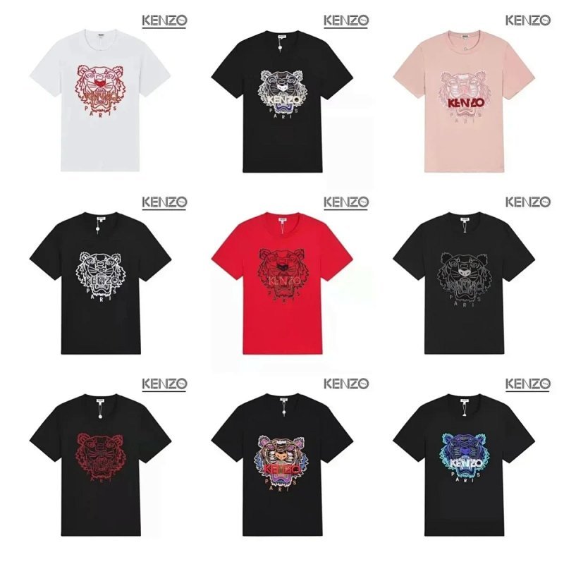Kakobuy spreadsheet Kenzo t-shirts - Kenzo Tiger Head Graphic T-Shirt · Style 3601 product image