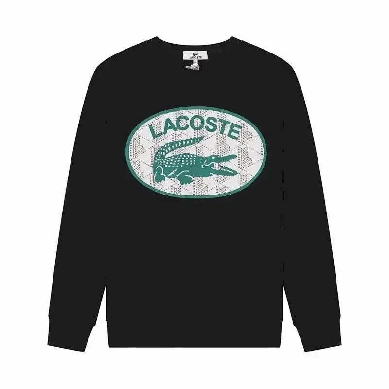 Kakobuy spreadsheet Lacoste hoodies - Lacoste Black Graphic Sweatshirt product image