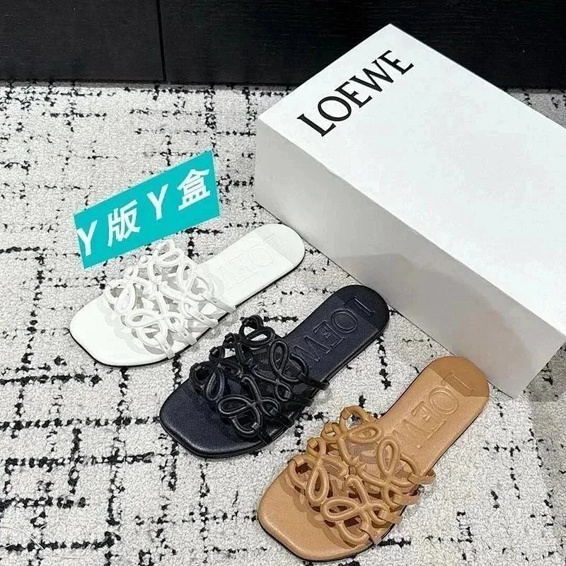Kakobuy spreadsheet Loewe shoes - Loewe Anagram Cut-Out Slide Sandals product image