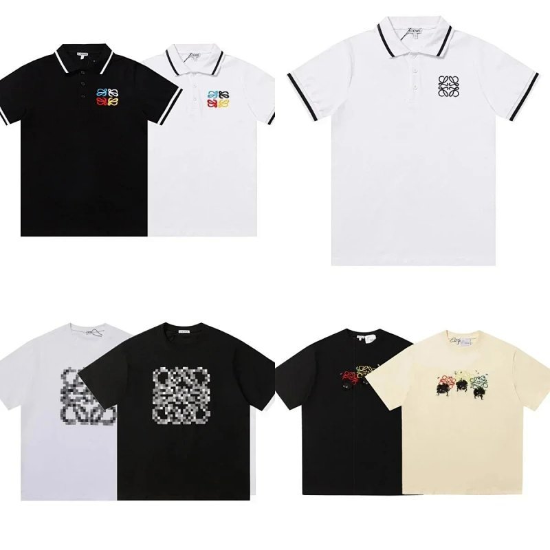 Kakobuy spreadsheet Loewe t-shirts - Loewe Anagram Embroidered and Graphic T-Shirts and Polo Shirts product image