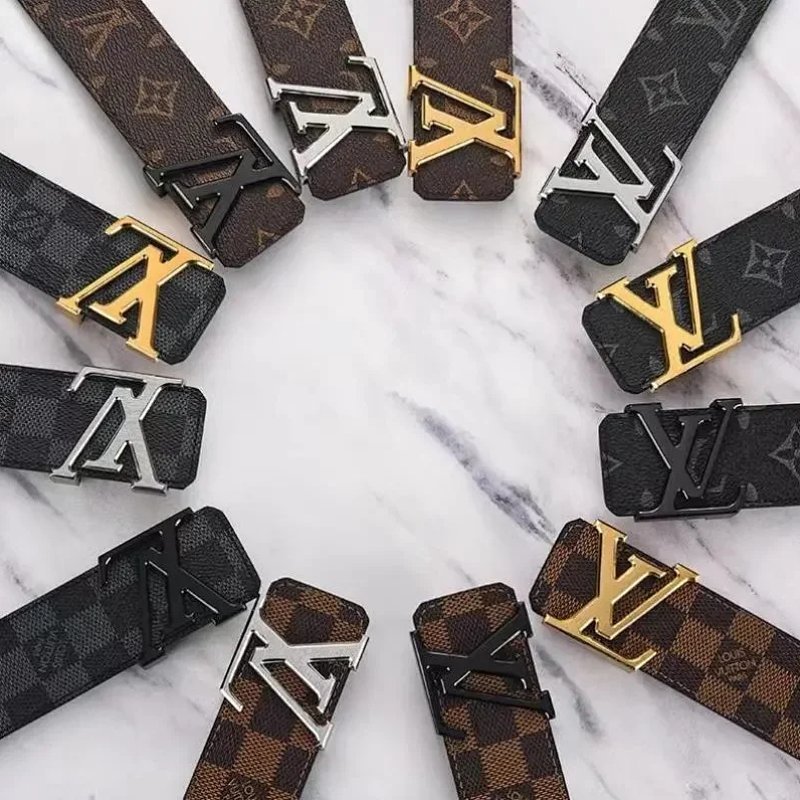 Kakobuy spreadsheet Louis Vuitton accessories - Louis Vuitton Monogram and Checkerboard Pattern Men's Business Belt product image