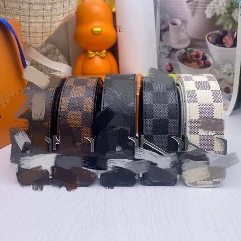 Kakobuy spreadsheet Louis Vuitton accessories - Louis Vuitton Monogram and Damier Checkered Belts product image
