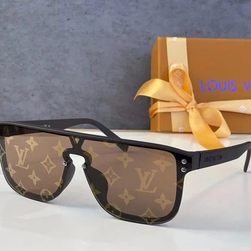 Kakobuy spreadsheet Louis Vuitton accessories - Louis Vuitton YP002 Monogram Shield Sunglasses product image
