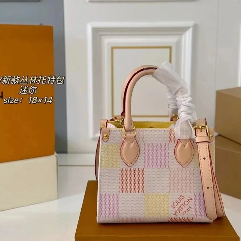 Kakobuy spreadsheet Louis Vuitton bags - Louis Vuitton Monogram and Checkerboard Pattern Mini Tote Bag product image