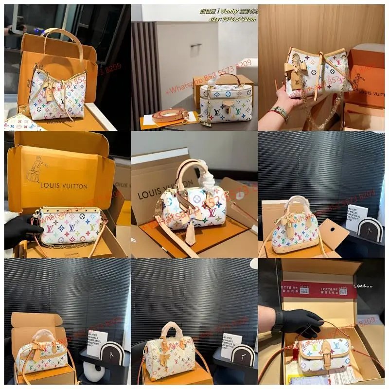 Kakobuy spreadsheet Louis Vuitton bags - Louis Vuitton Monogram Multicolore White Multicolor Handbags product image