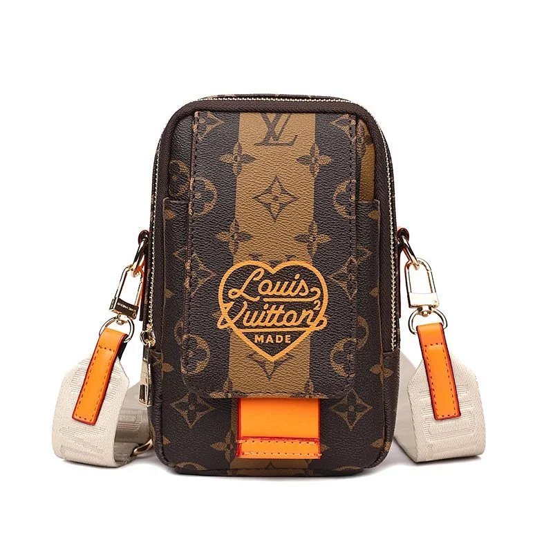 Kakobuy spreadsheet Louis Vuitton bags - Louis Vuitton Monogram Print Heart Graphic Crossbody Phone Bag product image