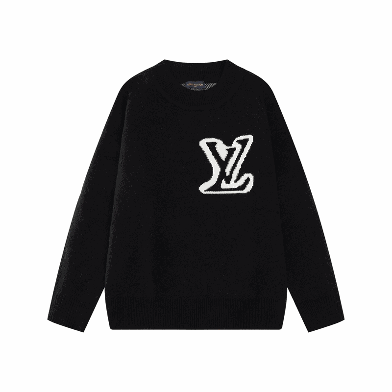 Kakobuy spreadsheet Louis Vuitton accessories - Louis Vuitton YHH35 Monogram and Logo Patterned Knit Sweaters and Cardigans product image