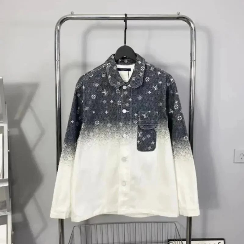 Kakobuy spreadsheet Louis Vuitton jackets - Louis Vuitton Monogram Gradient Denim Jacket product image