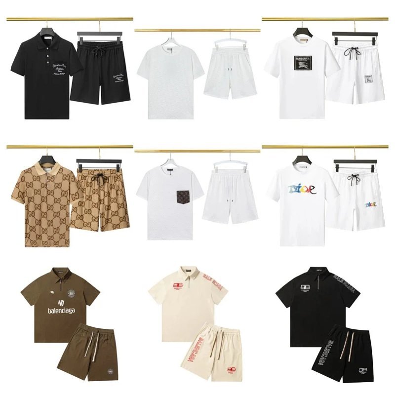 Kakobuy spreadsheet Louis Vuitton pants - Louis Vuitton Casual Short-Sleeve Top and Shorts Set product image