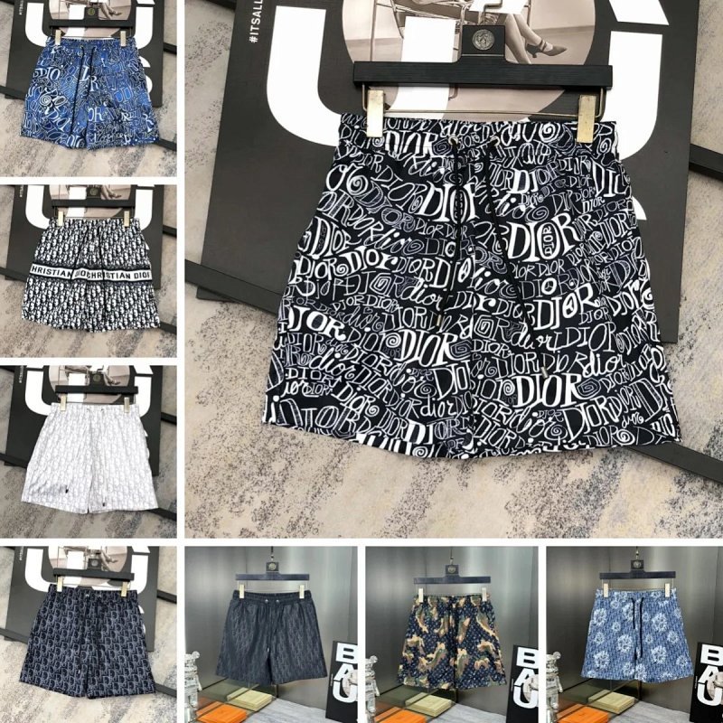 Kakobuy spreadsheet Louis Vuitton pants - Louis Vuitton Graffiti and Monogram Print Summer Casual Sports Shorts product image