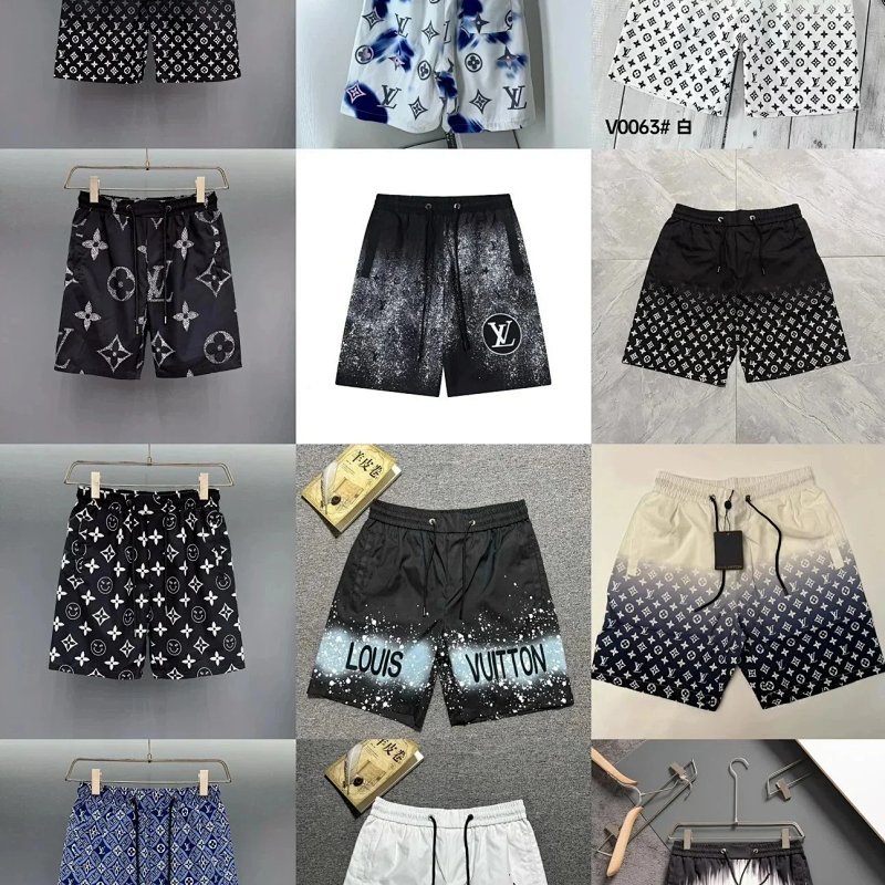 Kakobuy spreadsheet Louis Vuitton pants - Louis Vuitton Monogram Print Casual Beach Shorts product image