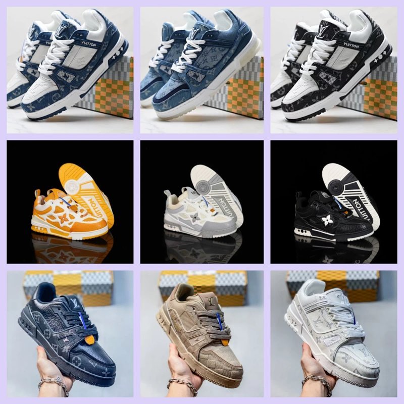 Kakobuy spreadsheet Louis Vuitton shoes - Louis Vuitton Monogram Pattern Lifestyle Sneakers - ZW-1 product image