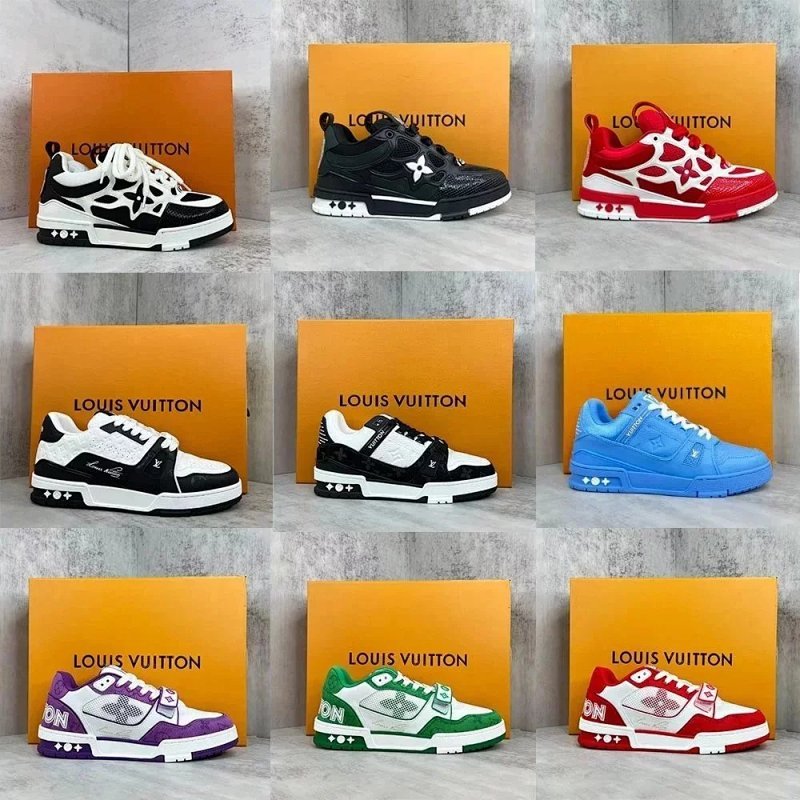 Kakobuy spreadsheet Louis Vuitton shoes - Louis Vuitton Trainer Multicolor Sneakers product image