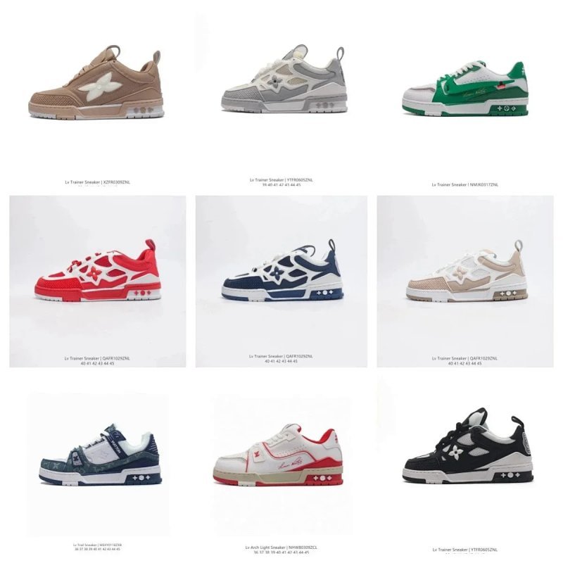 Kakobuy spreadsheet Louis Vuitton shoes - Louis Vuitton Trainer Multicolor Sneakers product image