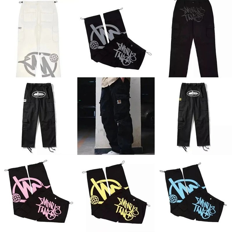 Kakobuy spreadsheet Minus Two pants - Minus Two Graphic Graffiti Print Cargo Pants product image
