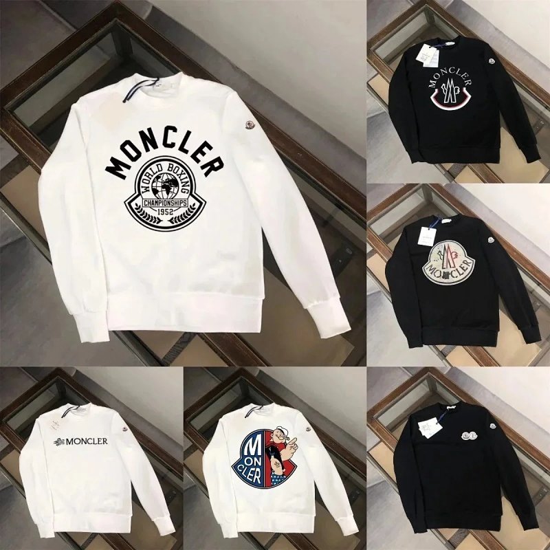 Kakobuy spreadsheet Moncler hoodies - Moncler Graphic Print Crewneck Sweatshirt product image