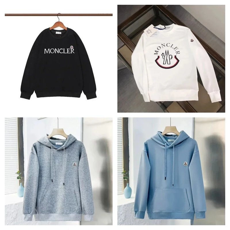 Kakobuy spreadsheet Moncler hoodies - Moncler Logo Patch Crewneck Sweatshirt and Hoodie product image
