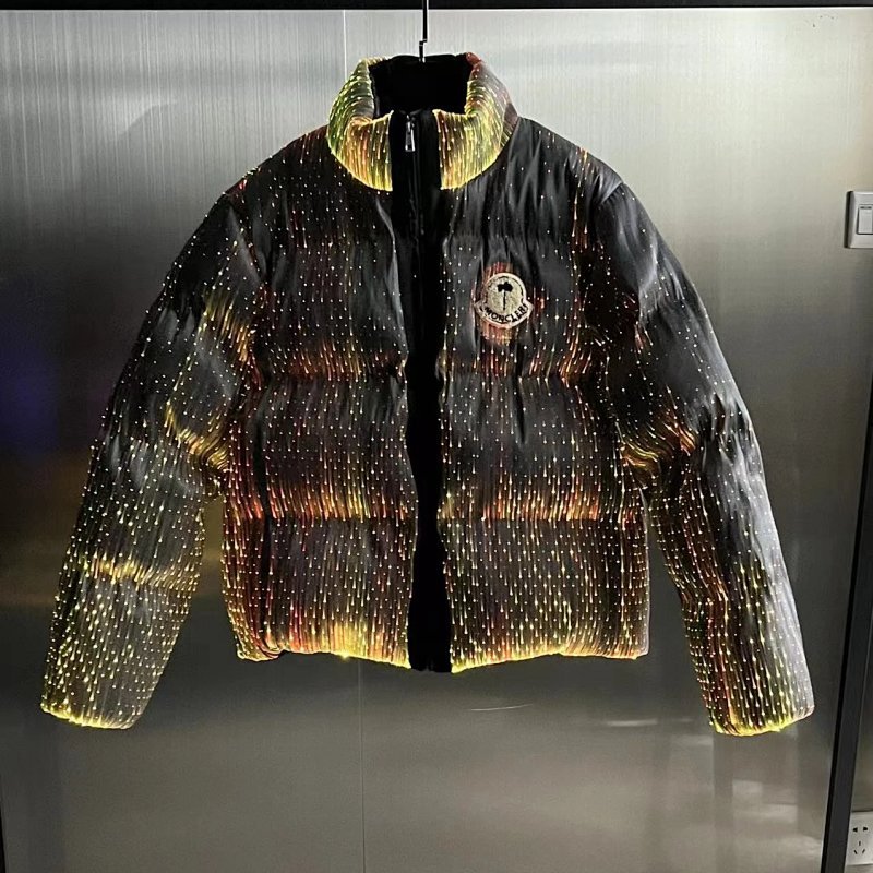 Kakobuy spreadsheet Moncler jackets - Moncler Puffer Jacket with Reflective Pattern product image