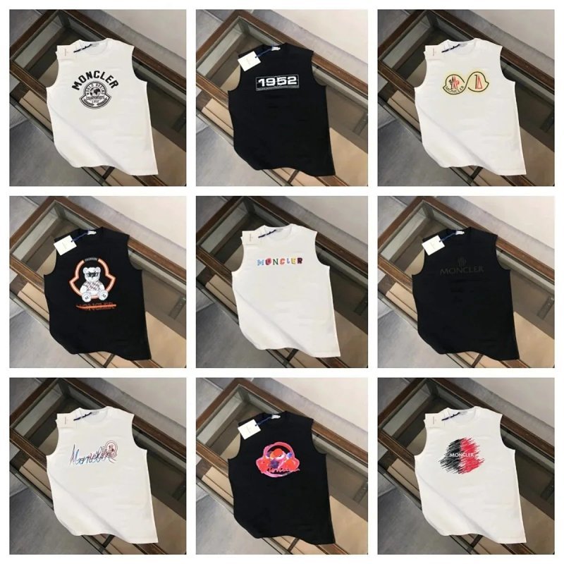 Kakobuy spreadsheet Moncler t-shirts - Moncler Graphic Print Sleeveless Tank Top product image