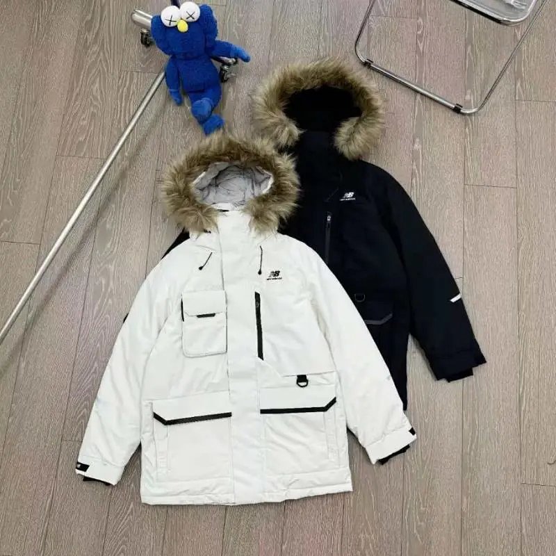 Kakobuy spreadsheet New Balance hoodies - New Balance The Balanced Life Faux Fur Hooded Down Jacket product image