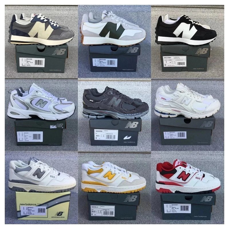 Kakobuy spreadsheet New Balance shoes - New Balance 550 327 2002R 530 Multicolor Sneakers product image