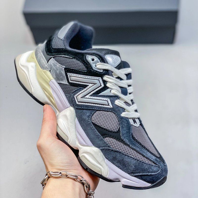 Kakobuy spreadsheet New Balance shoes - New Balance 9060 Grey and Purple Chunky Sneakers product image