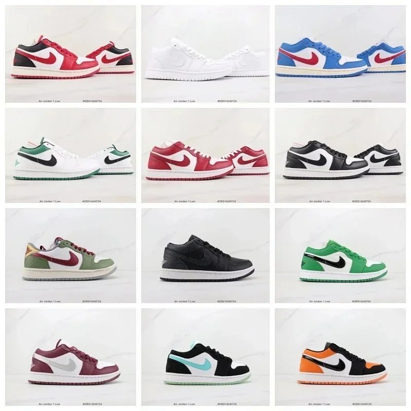 Kakobuy spreadsheet Nike shoes - Nike Air Jordan 1 Low Multicolor Sports Basketball Shoes product image