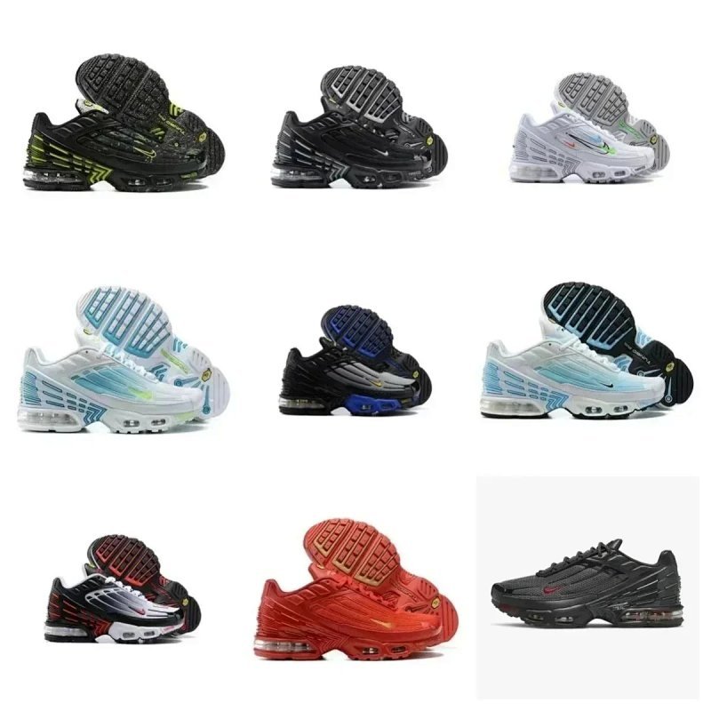Kakobuy spreadsheet Nike shoes - Nike Air Max Plus 3 Style Multi-Color Air Cushion Running Shoes product image