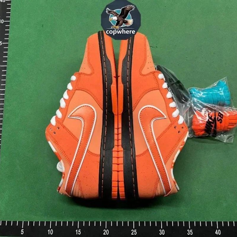 Kakobuy spreadsheet Nike shoes - Nike Dunk Low Speckled Orange Mint Navy and Olive Sneakers product image