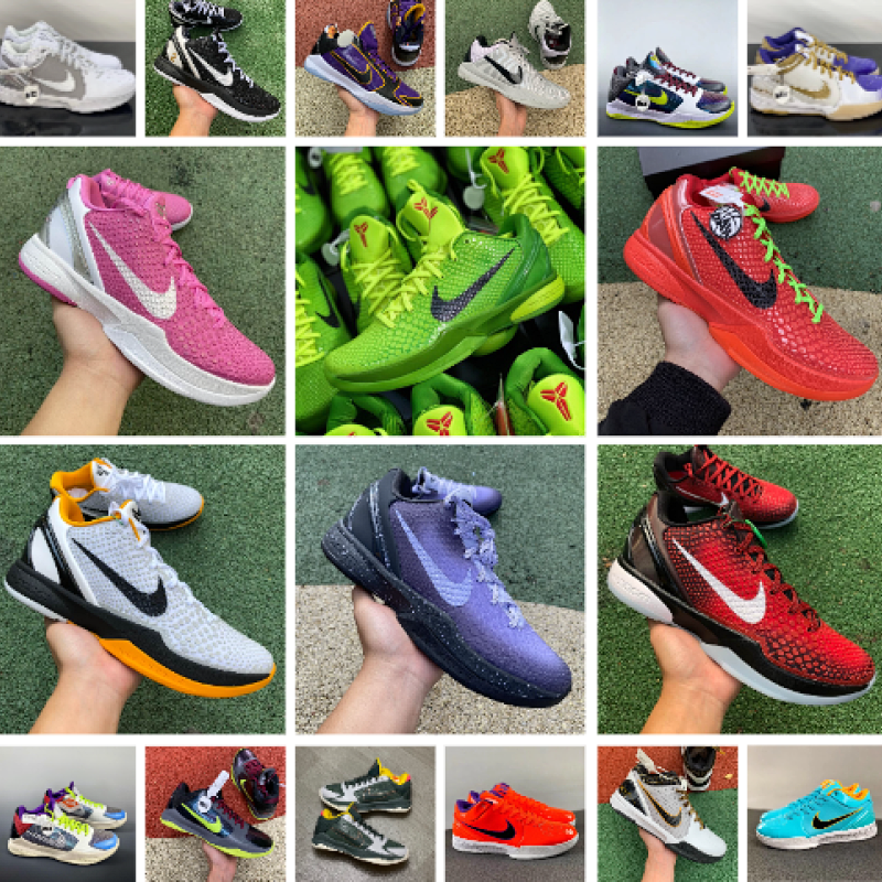 Kakobuy spreadsheet Nike shoes - Nike Kobe 6 Reptile Textured Multi-Color Basketball Shoes product image