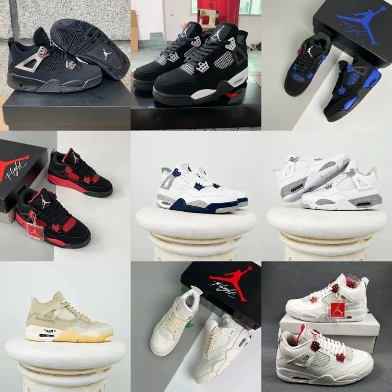 Kakobuy spreadsheet Nike shoes - Nike Retro 4 Assorted Colorways Basketball Sneakers product image