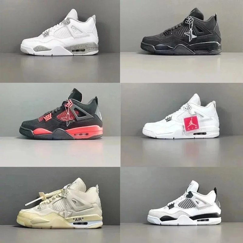 Kakobuy spreadsheet Nike shoes - Nike Retro 4 Multi-Color Sneakers product image
