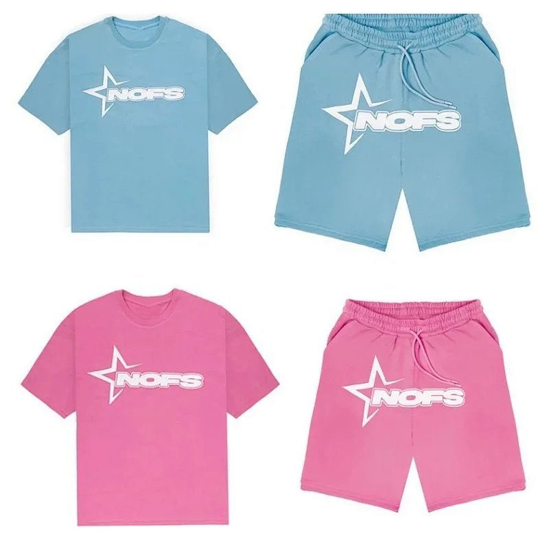 Kakobuy spreadsheet NOFS t-shirts - NOFS Star Graphic T-Shirt and Shorts Set product image