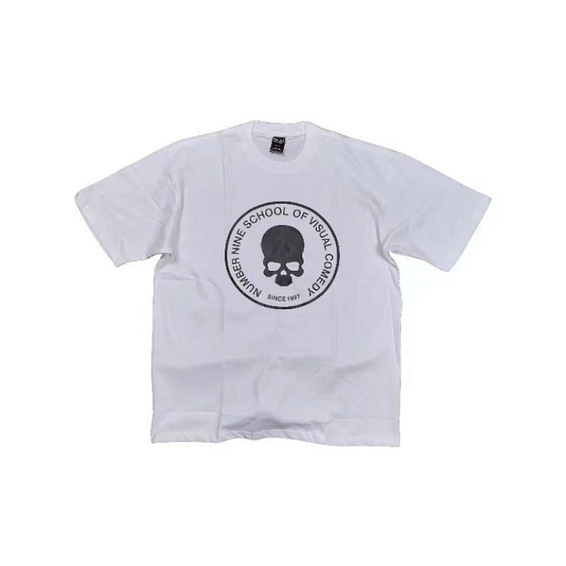 Kakobuy spreadsheet Number (N)ine t-shirts - Number (N)ine School of Visual Comedy Skull Graphic T-Shirt product image