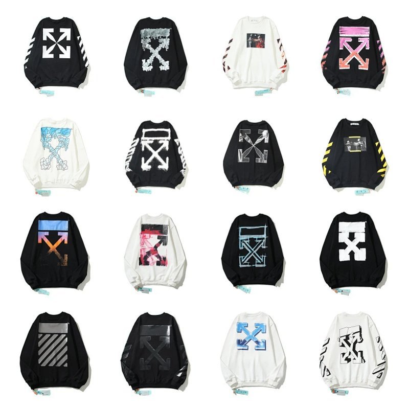 Kakobuy spreadsheet Off-White hoodies - Off-White Arrow Graphic Print Crewneck Sweatshirt product image