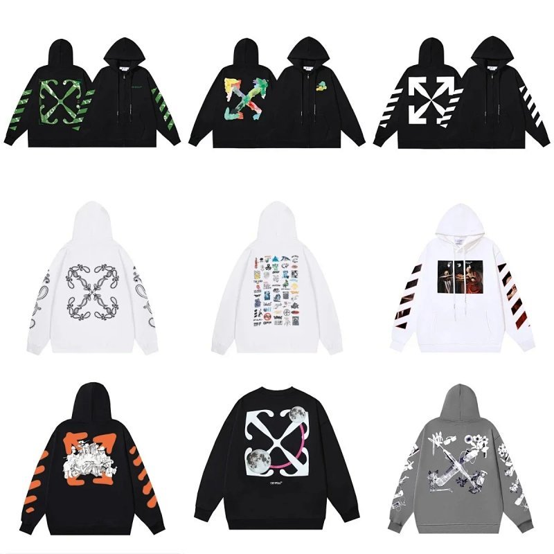 Kakobuy spreadsheet Off-White hoodies - Off-White Graphic Print Hoodies and Sweatshirts product image