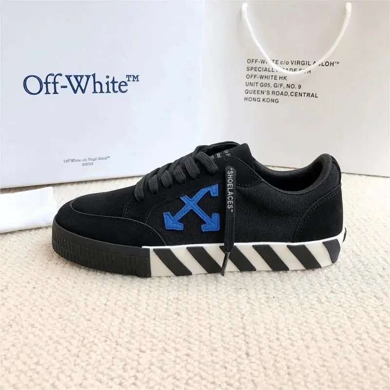 Kakobuy spreadsheet Off-White shoes - Off-White Low Vulcanized Diagonal Stripe Sneakers product image